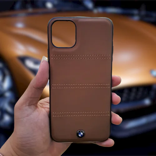 کاور چرمی CG Mobile مدل BMW طرح خطوط افقی مناسب گوشی آیفون iPhone11ProMax