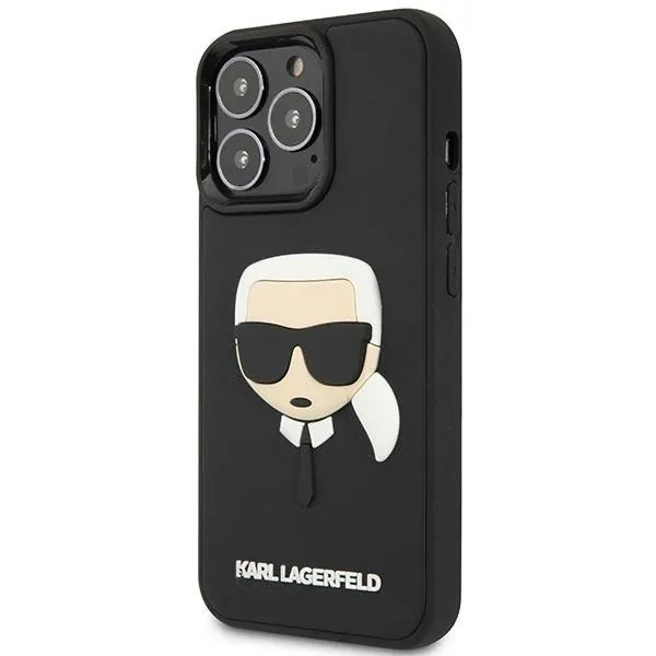 کاور سی جی کارل لاگرفلد مدل 3D Rubber Karl's Head مناسب گوشی آیفون iPhone14ProMax