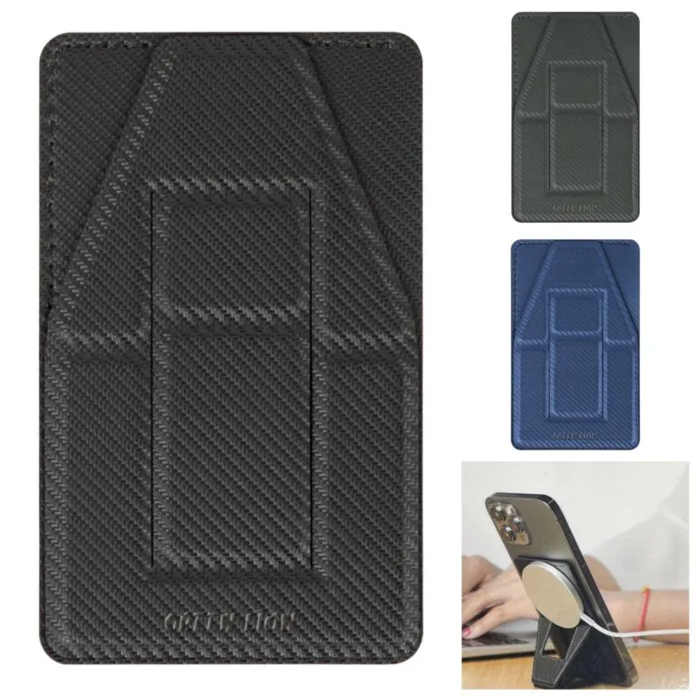 استند گوشی چرمی گرین مدل MagSafe