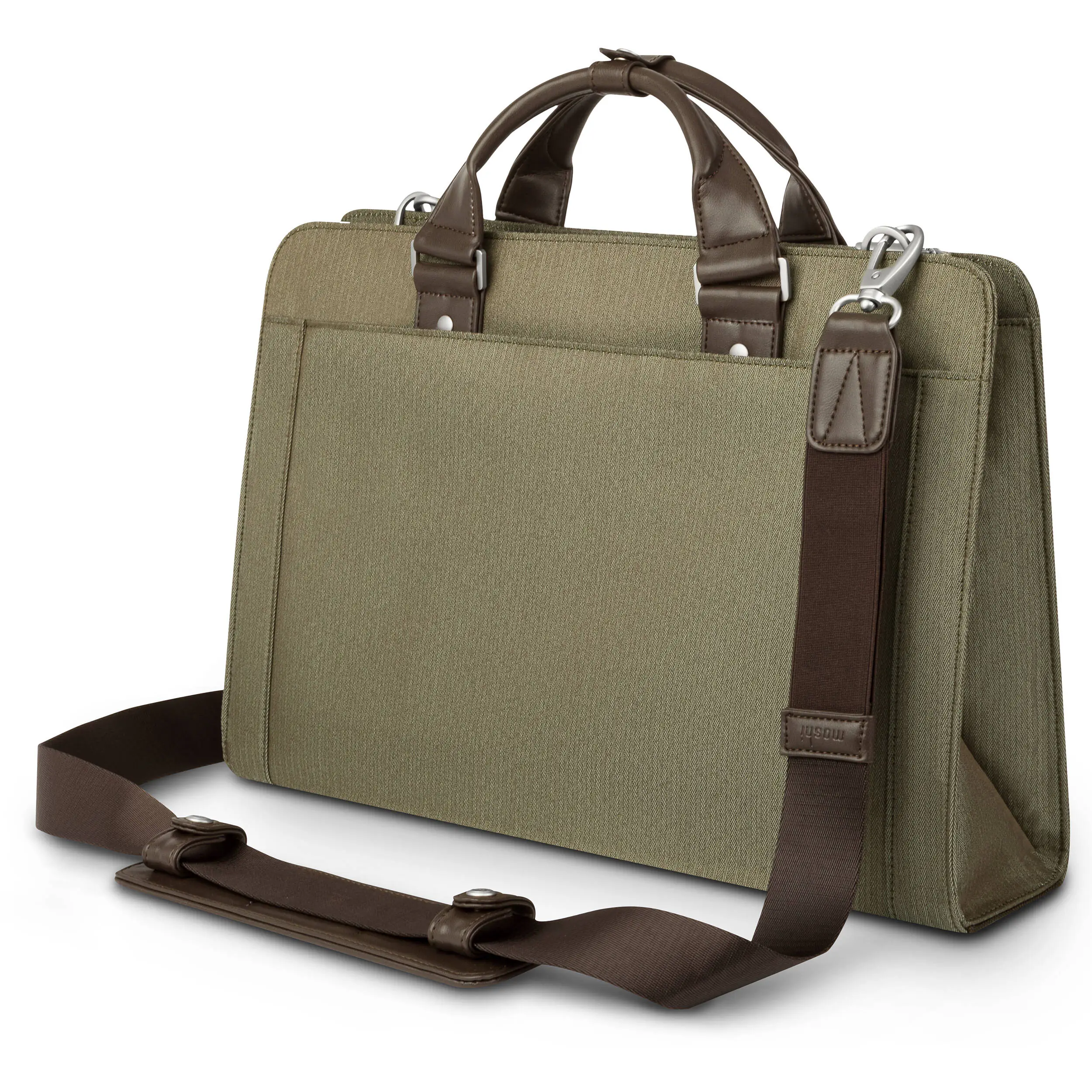 moshi_99mo078632_urbana_navi_briefcase_herringbone_1615846 کیف مسافرتی موشی مدل Urbana Navi مناسب لپ تاپ 16 اینچ