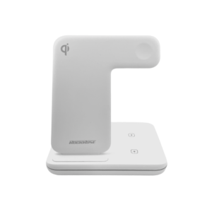 پایه شارژ بی سیم 30 وات 3 در 1 راک رز مدل Airwave Pro Max