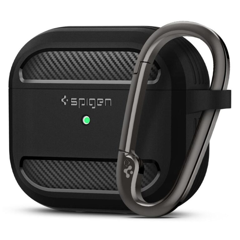 کاور ایرپاد اسپیگن مدل Rugged Armor مناسب AirPods 3