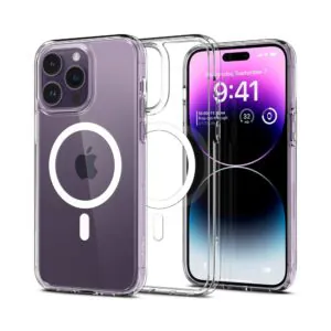 کاور اسپیگن مدل Crystal Hybrid MagFit مناسب گوشی iPhone14ProMax