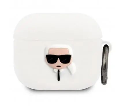 کاور سیلیکونی ایرپاد CGMobile مدل Karl Lagerfeld Embossed مناسب کیس Airpods3