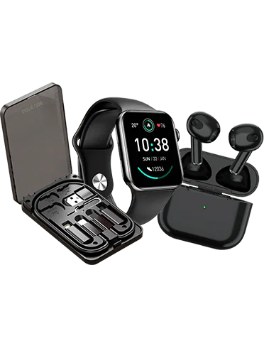 جعبه سفر گرین کامبو 3 در 1 با برای حمل ساعت هوشمند و ایرباد