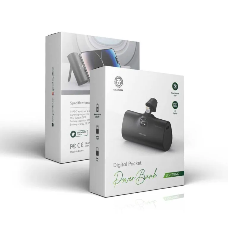 باطری خارجی دیجیتال گرین جیبی (۵۰۰۰mah)