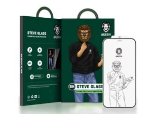 گلاس گرین 9 اچ استیو (آیفون 12/12پرو)