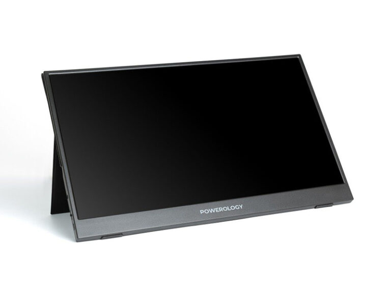 مانیتور قابل حمل فول اچ‌دی باریک و سبک پاورولوژی 15 اینچ