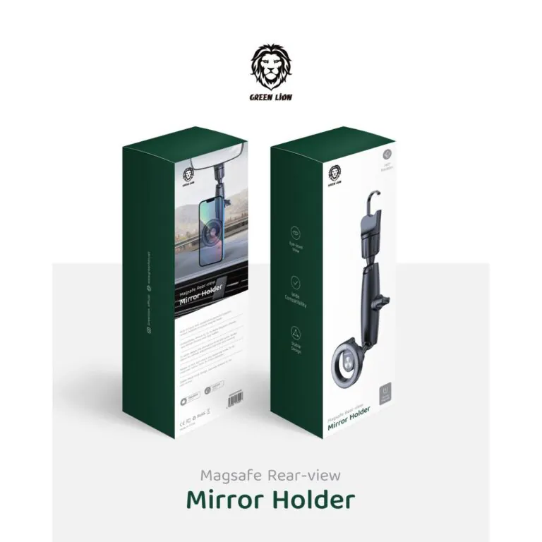 نگهدارنده آینه دید عقب مگ سیف 360 درجه گرین