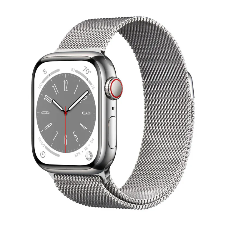 اپل واچ سری 9 مدل 41 میلی متری با بدنه‌ی استیل