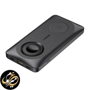 پاوربانک همه‌کاره بی‌سیم وگر مدل W1156 (10000 میلی‌آمپر ساعت)