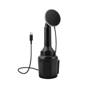 شارژر ماشین آلومینیومی Magdrive ENERGEA + نگهدارنده لیوان (15 وات)