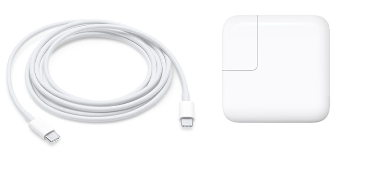 شارژر مک بوک 29 وات با کانکتور USB-C اپل - اورجینال