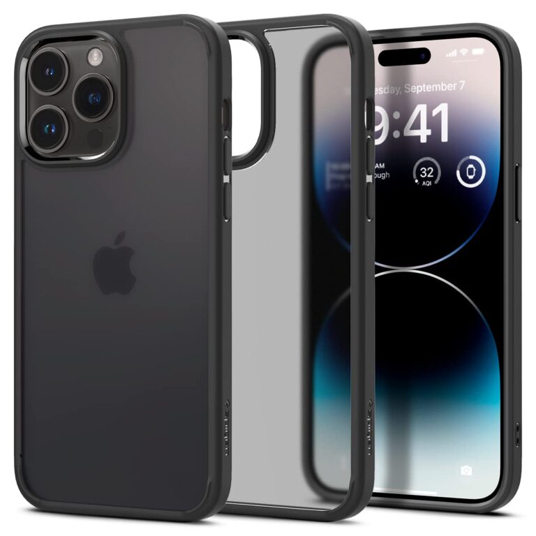 کاور اسپیگن مدل Crystal Hybrid مناسب گوشی iPhone14Pro