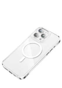 قاب گرین Crystal Clear Magsafe (آیفون 15 پرو مکس)