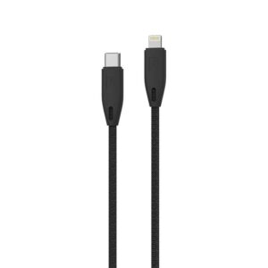 کابل تبدیل Type-C به لایتنینگ گرین مدل Braided به طول 1.2 متر