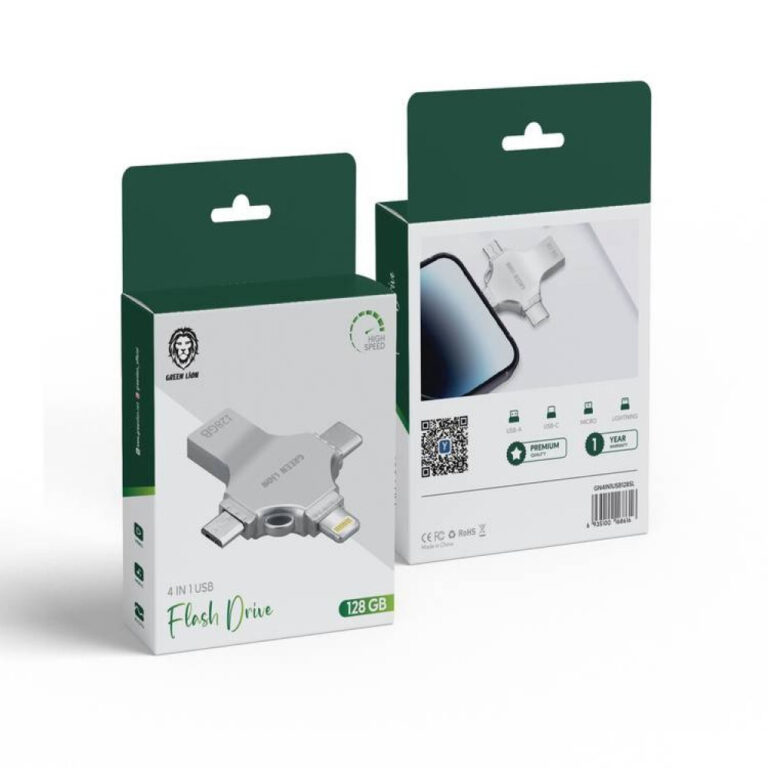 فلش مموری USB 4 در 1 گرین (128GB)