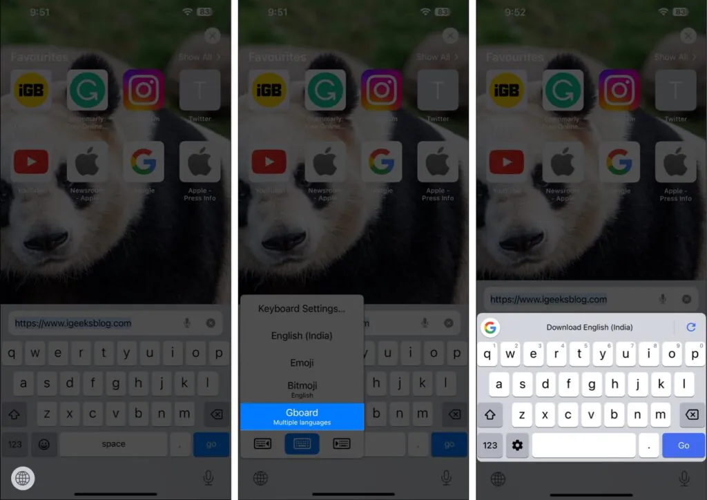 غیرفعال کردن  Gboard