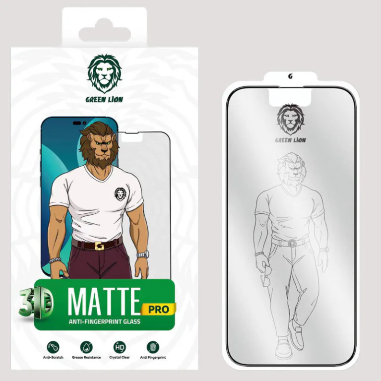 محافظ صفحه نمایش گرین مدل 3D MattePro مناسب گوشی iPhone14ProMax