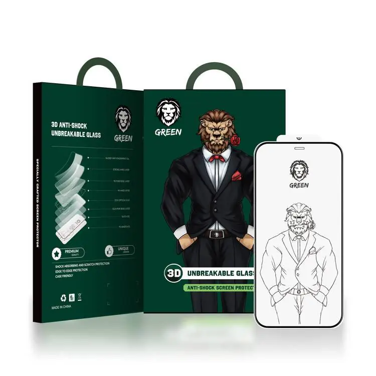 محافظ صفحه نمایش گرین مدل 3D Unbreakable Glass مناسب گوشی iPhone11Pro