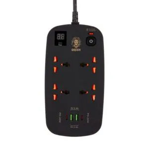 پریز هوشمند چندپورت گرین (3500 وات، 3 متر، 40 وات)