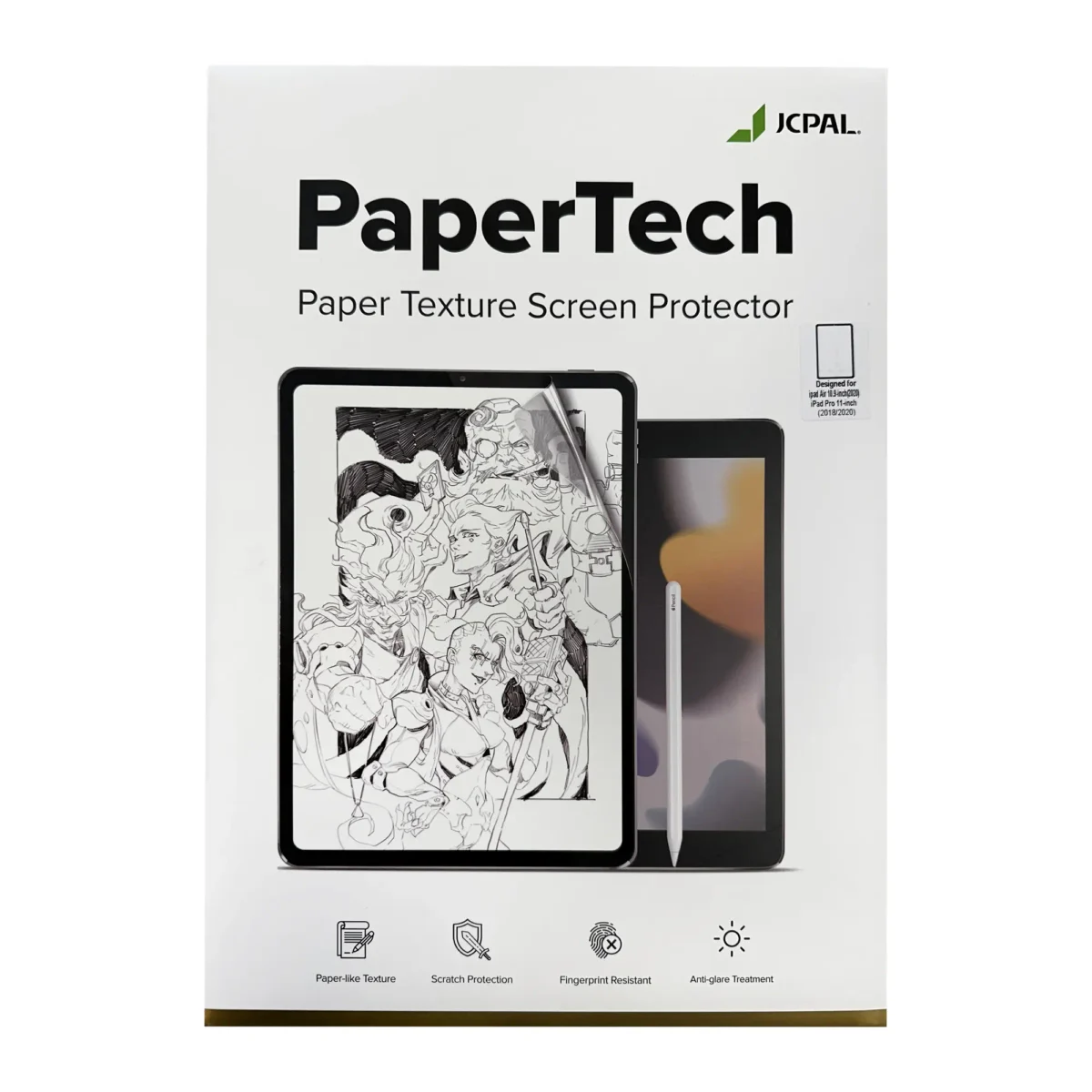 محافظ صفحه نمایش JCPAL مدل PaperTech مناسب "iPad 10.9" & 11 - اپل گلشن