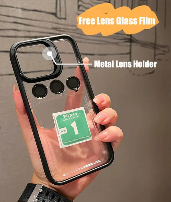 eason_black_9rqx کیس و محافظ لنز دوربین EASON مناسب آیفون 15Pro - اپل گلشن