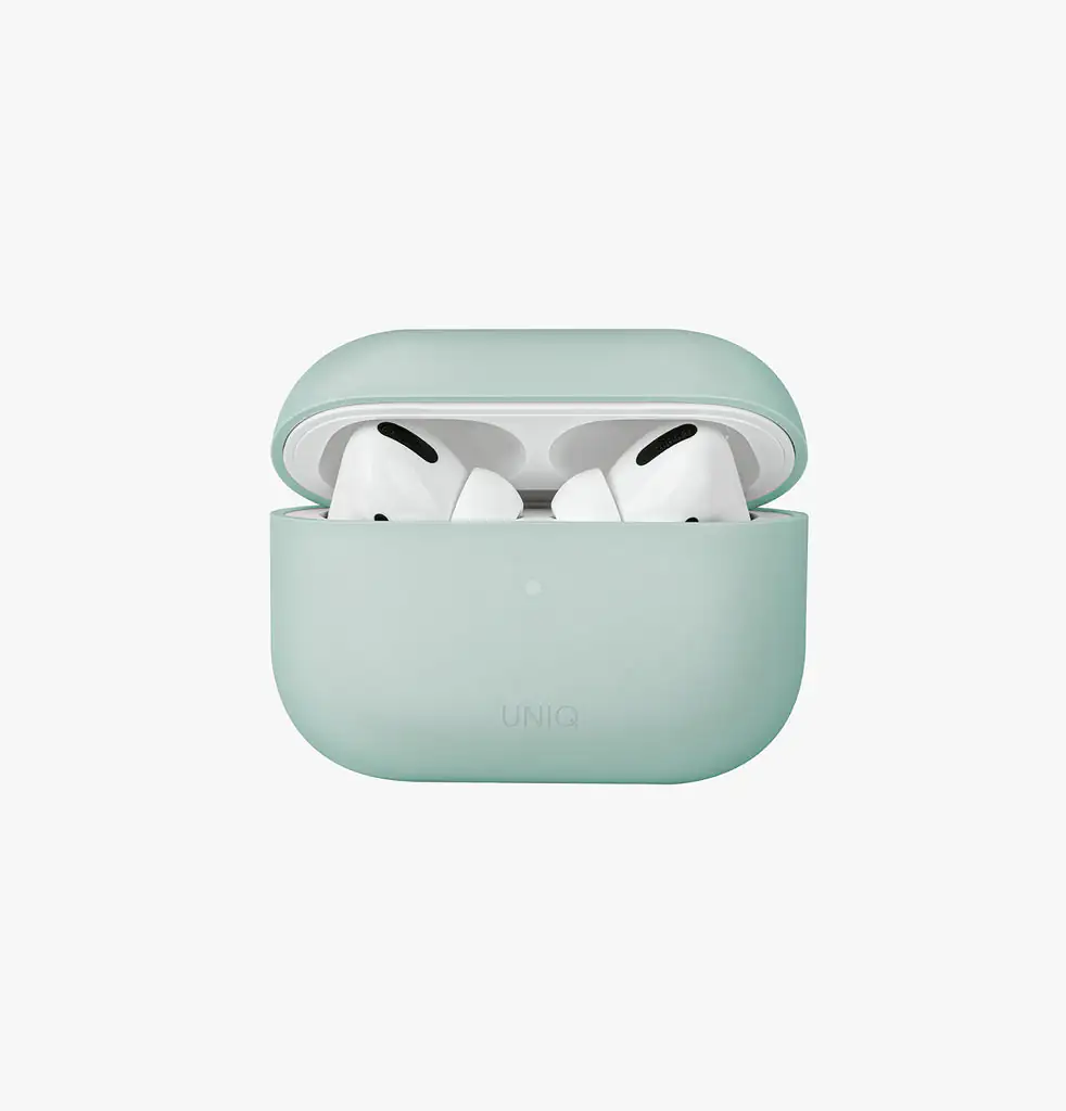 1-Lino-2ndGen-Green_1024x1024 کیس UNIQ مدل Lino Silicon مناسب AirPods Pro2 - اپل گلشن