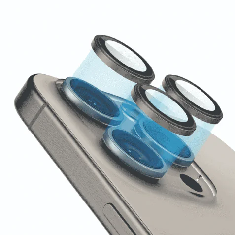 Iphone-15-pro-lens-protector محافظ لنز دوربین PUKKA مناسب آیفون 15Pro/Promax - اپل گلشن