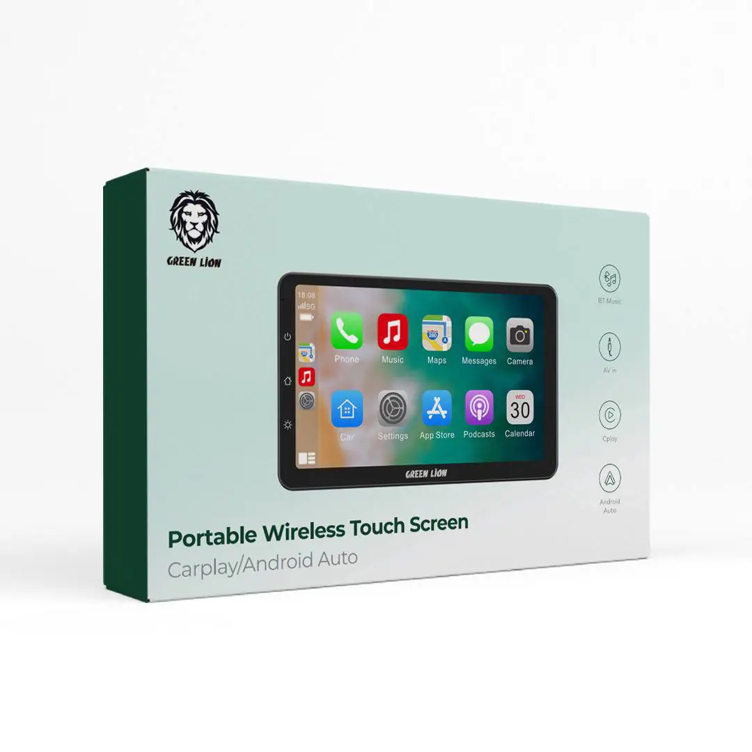 photo1692715661 گرین Carplay صفحه لمسی بیسیم قابل حمل - اپل گلشن
