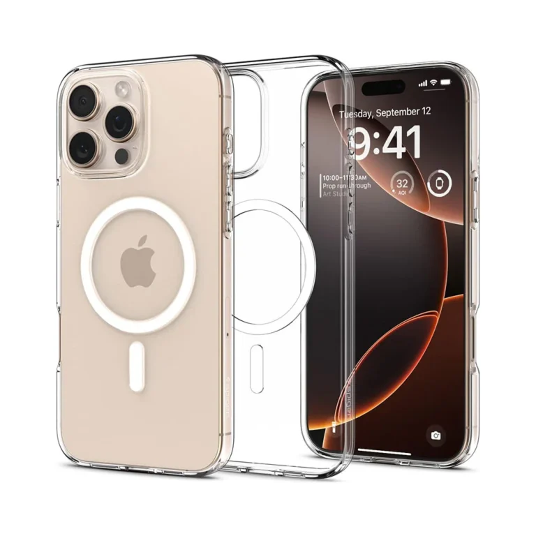 spigen Liquid Crystal MagFit Case (iPhone 16ProMax) Crystal Clear