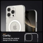 spigen Liquid Crystal MagFit Case (iPhone 16ProMax) Crystal Clear