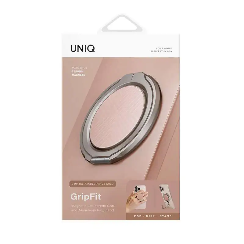 پایه و نگهدارنده UNIQ مدل GripFit Magnetic Mount & Kickstand - Blush Pink, گارانتی ۱۲ ماهه شرکت تجارت پاسارگاد پایه و نگهدارنده UNIQ مدل GripFit Magnetic Mount & Kickstand - Blush Pink, گارانتی ۱۲ ماهه شرکت تجارت پاسارگاد