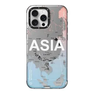 کاور YOUNGKIT مدل Color-Changing Globe-Trotter مناسب iPhone 16ProMax - Asia, گارانتی اصالت و سلامت فیزیکی کالا
