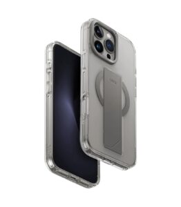 کاور UNIQ مدل Heldro Max Magsafe مناسب iPhone 16Pro - Clear, گارانتی ۱۲ ماهه شرکت تجارت پاسارگاد
