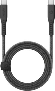 کابل Energea مدل Flow USB-C to USB-C Fast Charging (1m,240w,5A) - Black, گارانتی ۱۲ ماهه شرکت تجارت پاسارگاد