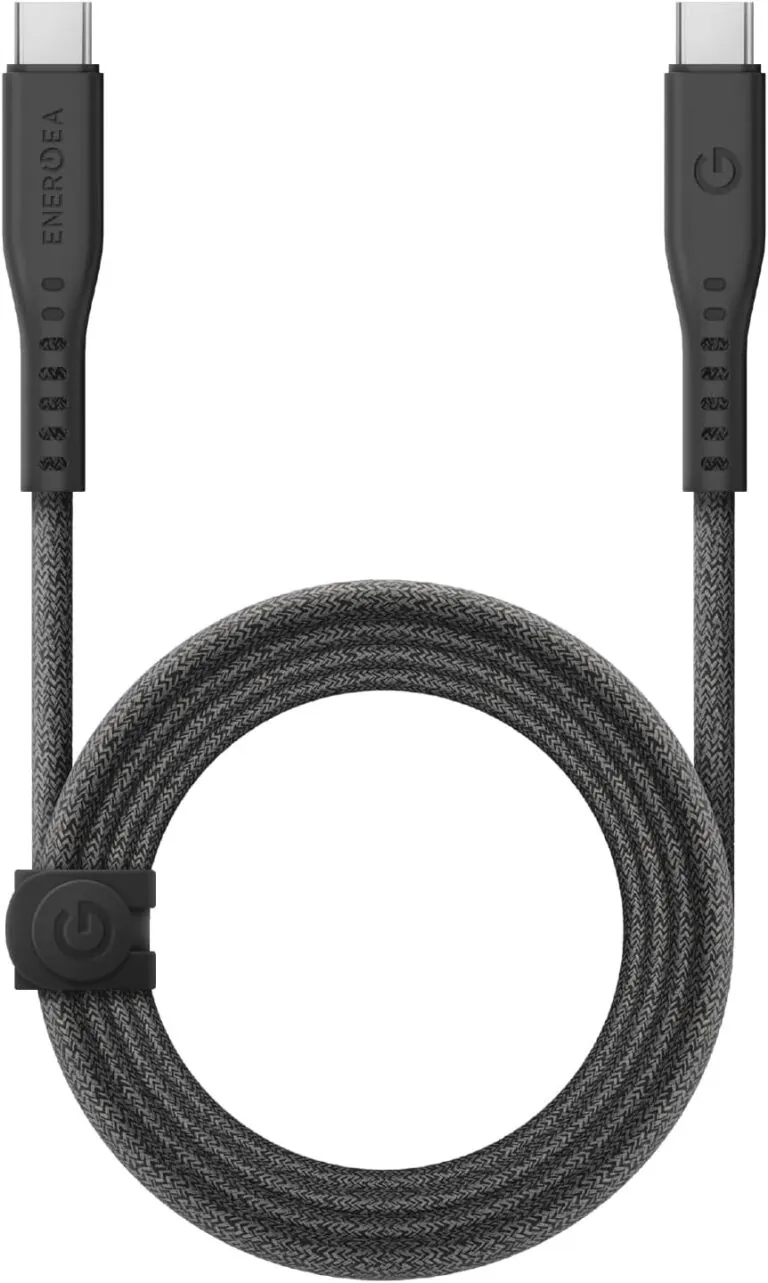 کابل Energea مدل Flow USB-C to USB-C Fast Charging (1m,240w,5A) - Black, گارانتی ۱۲ ماهه شرکت تجارت پاسارگاد