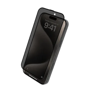 محافظ صفحه نمایش LEVELO مدل 2.5D Silk Print Silicone Edge مناسب iPhone 16Pro - Clear, بدون گارانتی