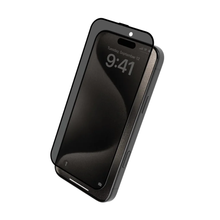 محافظ صفحه نمایش LEVELO مدل 2.5D Silk Print Silicone Edge مناسب iPhone 16ProMax - Clear, بدون گارانتی