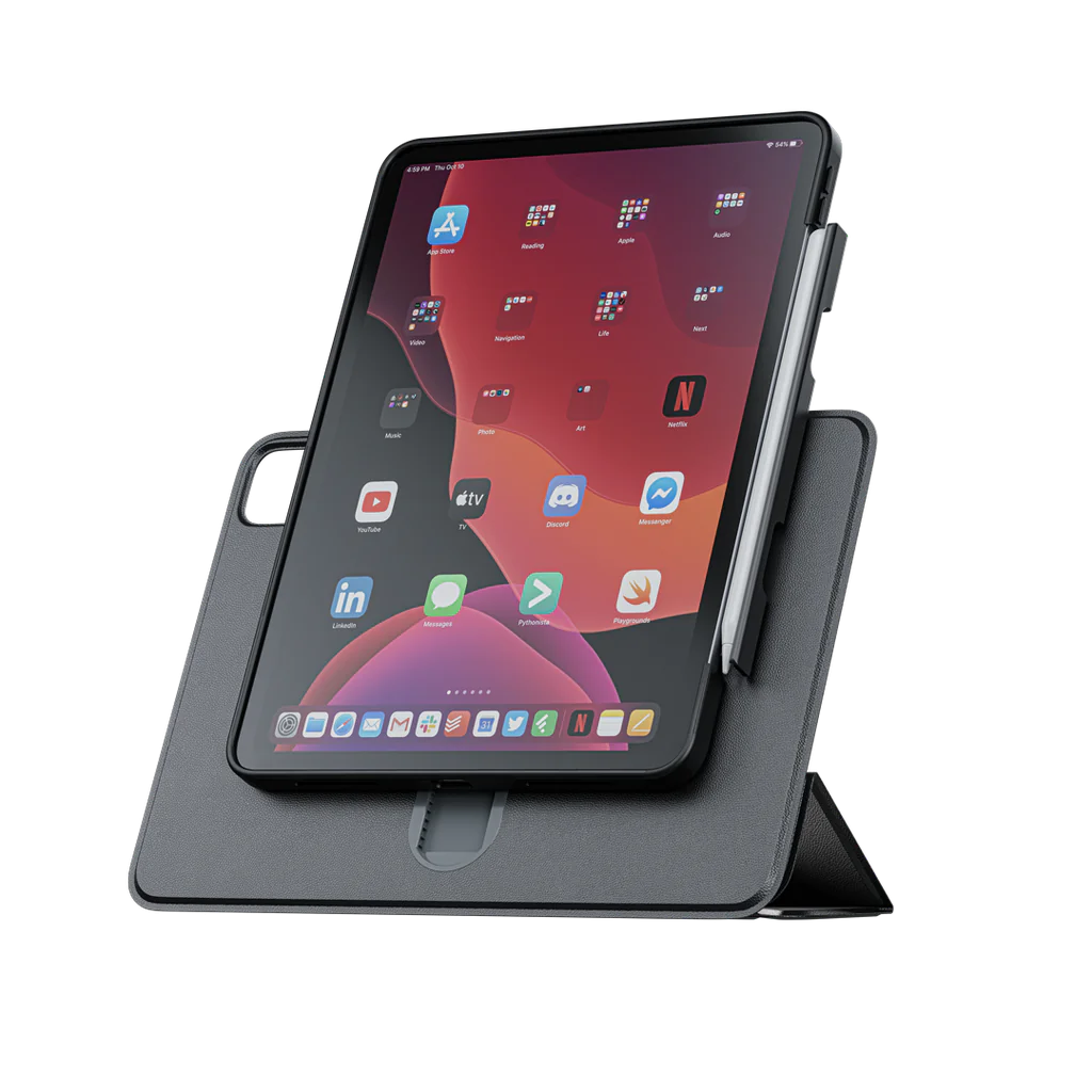 کاور LEVELO مدل Converge Detachable مناسب iPad Pro11",2024 - Black, گارانتی اصالت و سلامت فیزیکی کالا کاور LEVELO مدل Converge Detachable مناسب iPad Pro11",2024 - Black, گارانتی اصالت و سلامت فیزیکی کالا