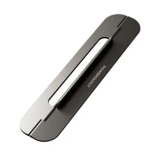 پایه و نگهدارنده لب تاپ Powerology مدل Ultra-Thin - Grey, ۷ روز ضمانت تعویض کالا