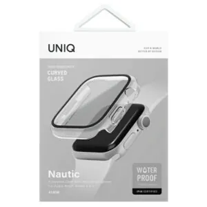 کاور UNIQ مدل Nautic Apple Watch مناسب 45mm - Clear, گارانتی ۱۲ ماهه شرکت تجارت پاسارگاد