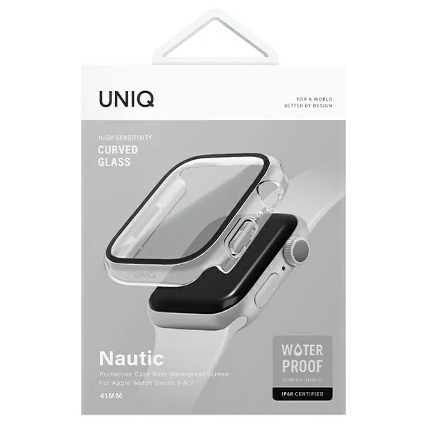 کاور UNIQ مدل Nautic Apple Watch مناسب 45mm - Clear, گارانتی ۱۲ ماهه شرکت تجارت پاسارگاد کاور UNIQ مدل Nautic Apple Watch مناسب 45mm - Clear, گارانتی ۱۲ ماهه شرکت تجارت پاسارگاد