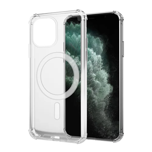 کاور MaGiC Mask مدل Q Series MagSafe Clear مناسب iPhone 11Pro/X/XS - Clear, گارانتی اصالت و سلامت فیزیکی کالا