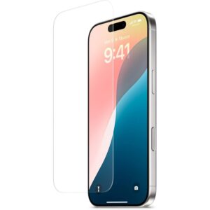 محافظ صفحه نمایش DELFY مدل Safi Plus مناسب iPhone 16Pro - Clear, بدون گارانتی
