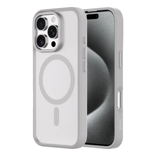 کاور MaGiC Mask مدل Q Series مناسب iPhone 16 - Natural Titanium, گارانتی اصالت و سلامت فیزیکی کالا