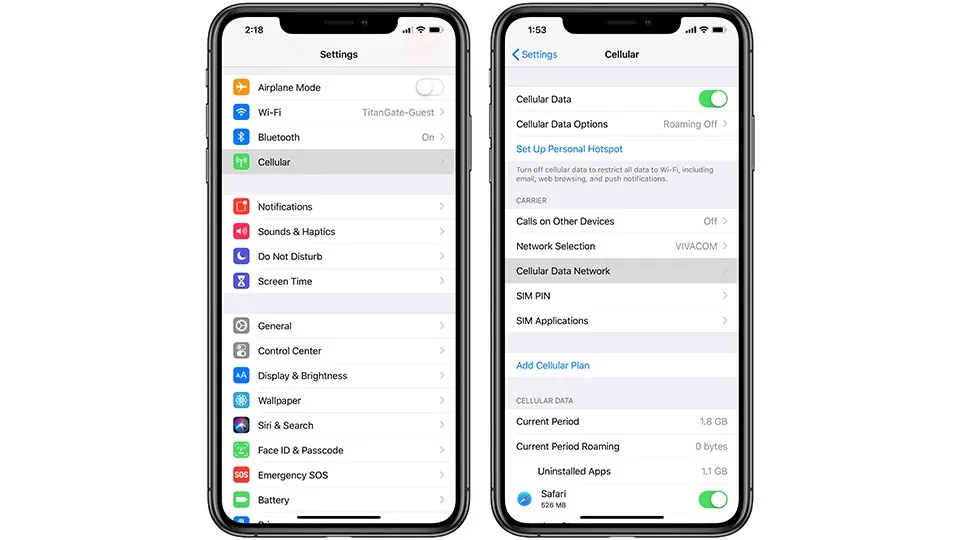 نحوه ی هات اسپات کردن در آیفون + ویدیو | آموزش کامل - اپل گلشن نحوهی هات اسپات کردن در آیفون-3