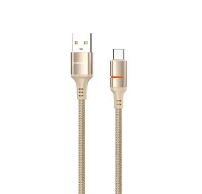 PD-CBL0027-GD-C-smart_crop-c0-5__0-5-394x379-70 کابل USB-A به USB-C با چراغ LED PORODO (1.2 متر) - اپل گلشن