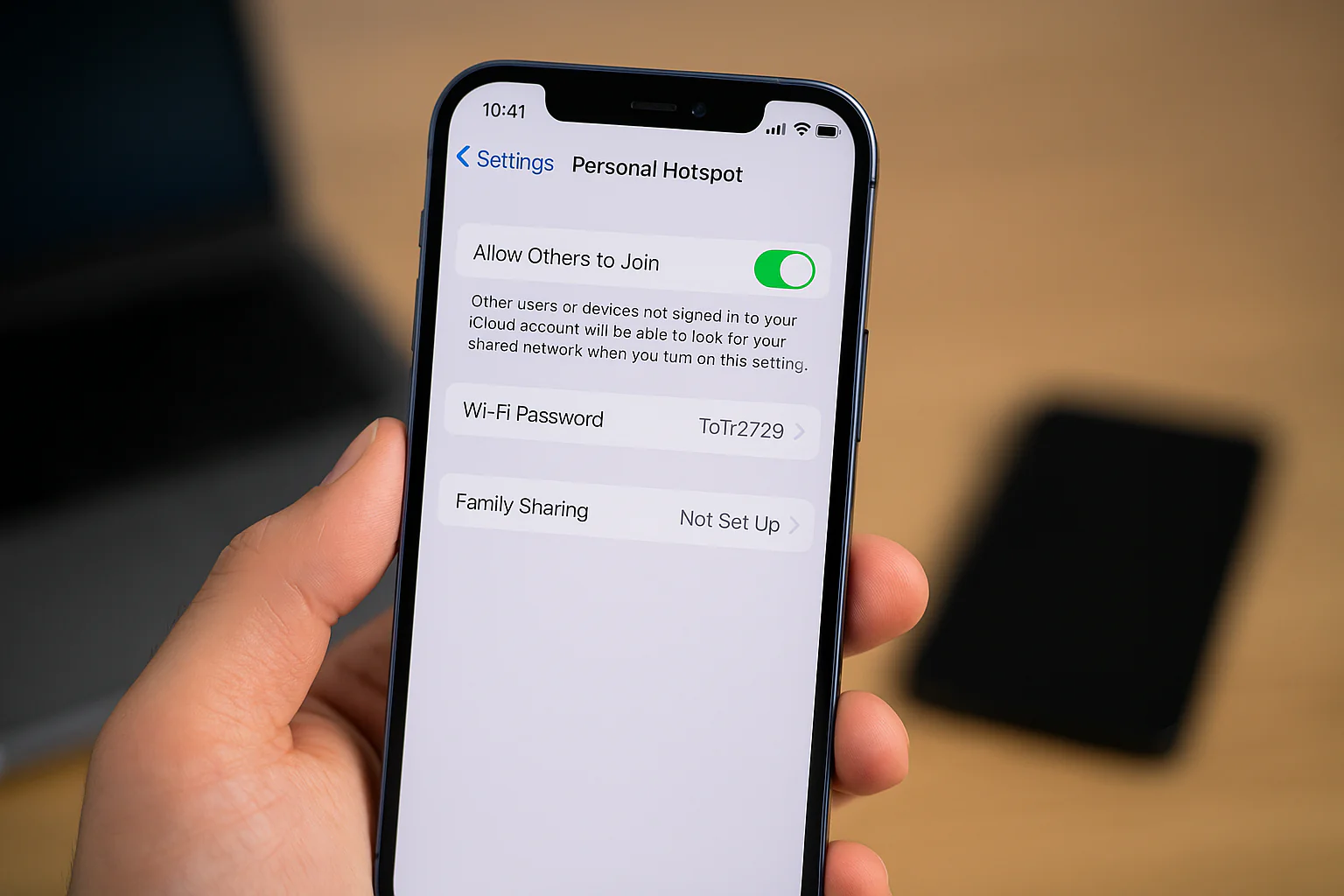 نحوه ی هات اسپات کردن در آیفون