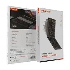 کیبورد بی‌سیم Porodo Crystal Shell